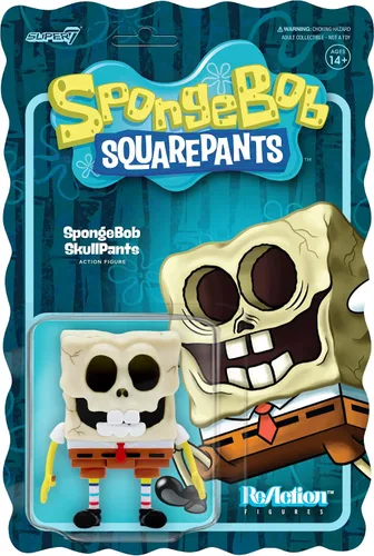 Vista 10 de Super7 Bob Esponja Bob Esponja y Patrick BFF - (2 unidades) Figuras de acción de Bob Esponja de 3.75 pulgadas con accesorios, coleccionables