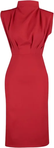 Vista 6 de Trendyol Vestido midi básico delgado tejido para mujer