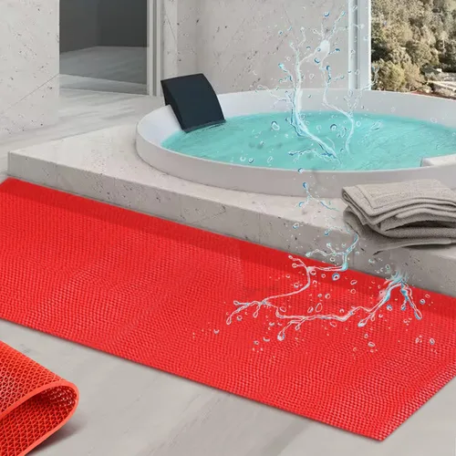Vista 10 de Tapete de piscina más grueso para la parte inferior de la piscina, antideslizante debajo de la piscina, tapete de escalera de piscina para piscina