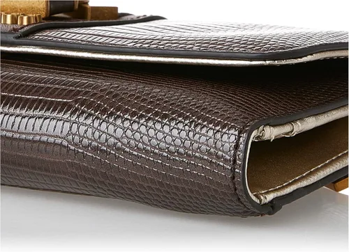 Vista 4 de GUESS Ginevra - Cartera de mano múltiple, Coñac