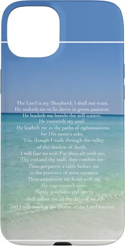 Vista 9 de Psalm 23 Beautiful Christian Beach - Funda para iPhone 17