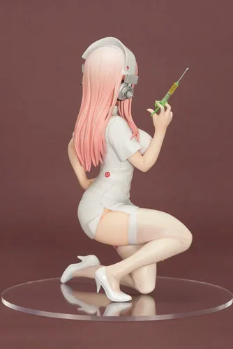 Vista 6 de Orchid Seed - Estatua de PVC Nitro Super Sonic 1/7 Super Sonico Nurse Versión 17 c