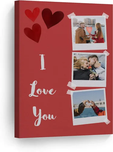 Vista 38 de Smile Art Design Impresión en lienzo personalizada: arte de pared con fotos personalizadas, hecho a pedido en Estados Unidos, lienzo premium