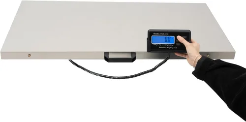 Vista 10 de Báscula digital para animales domésticos, báscula de suelo industrial, báscula de envío, báscula de cerdo, báscula de peso para perro, plataforma