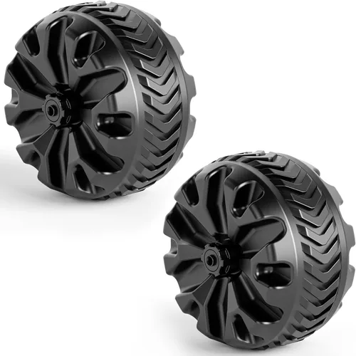 Vista 7 de PORTAL Wagon Wheels Replacement 8" Diameter X 3.4" Wide for Utility Wagon Cart