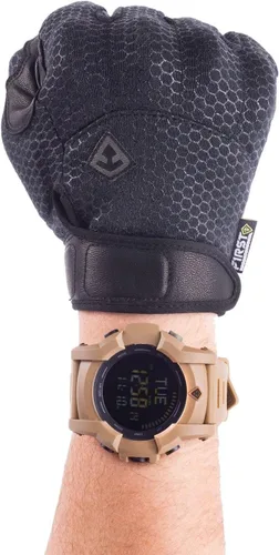 Vista 3 de First Tactical 150012-019-L Slash & Flash HRD Knkl Gl Negro L