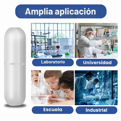 Vista 7 de Barra de agitación magnética 8 piezas - 8 barras de agitación de laboratorio recubiertas de PTFE de 30 mm para placa de agitación
