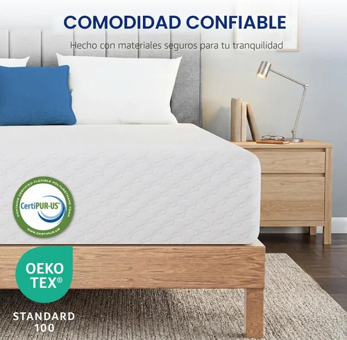 Vista 7 de Neo Sleep Twin - Alivio de presión de colchón de espuma viscoelástica