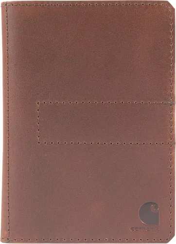 Vista 12 de Carhartt Carteras de cuero Craftsman para hombre, disponibles en varios estilos y colores, color negro (cuaderno)
