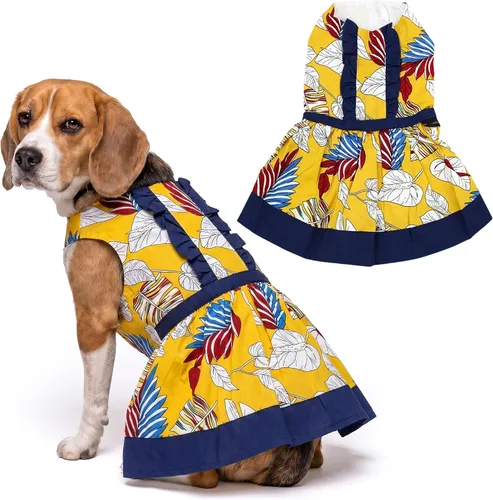 Vista 135 de Parisian Pet Chambray - Vestido para perro - Ligero sin mangas para perro, niña, talla XS Chambray en general