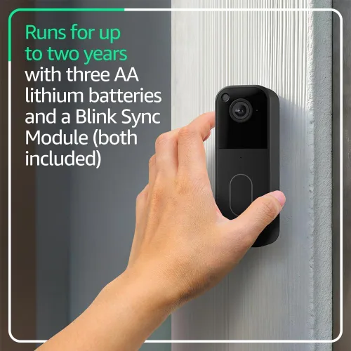 Vista 7 de Amazon Echo Hub con timbre de video Blink (modelo más nuevo), diseñado para Alexa+