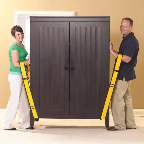 Vista 5 de SuperSliders - Correas de levantamiento y mudanza Pro-lifter.