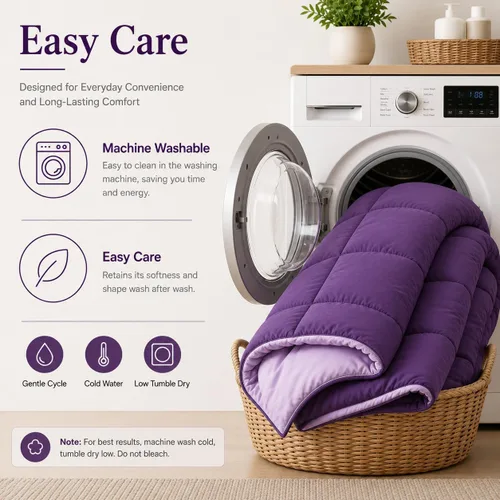 Vista 7 de EVOLIVE - Edredón reversible de microfibra, tamaño matrimonial/queen (negro/gris) Soft brushed microfiber with down-alternative fill offers