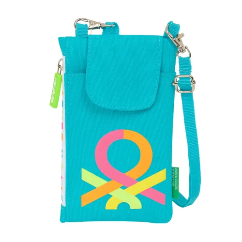 Vista 2 de Monedero Portamovil Benetton Summer Azul