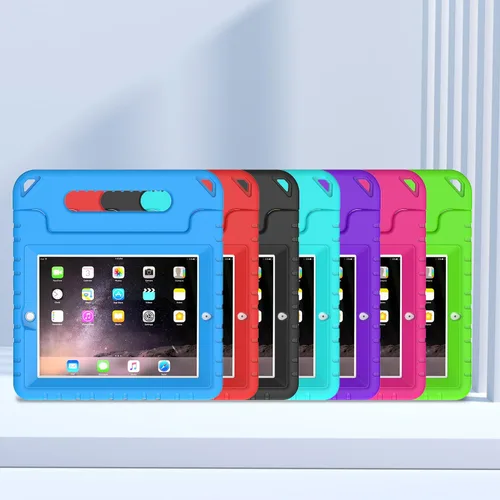 Vista 8 de AVAWO Apple iPad 2 3 4 fundas para niños, Rojo