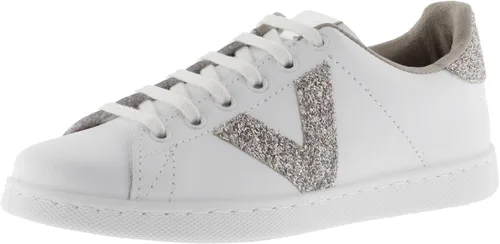 Vista 11 de victoria Tenis Leather & Glitter V - Zapatillas para Mujer - Forro de Agua