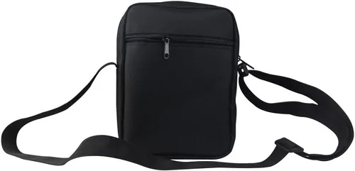 Vista 2 de HUGS IDEA Bolso bandolera pequeño con cara de animales, Gato negro
