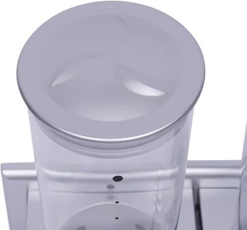 Vista 6 de Dispensador doble de alimentos Blade – Dispensador de alimentos secos perfecto como dispensador de dulces, nueces, arroz, granola, cereales y más