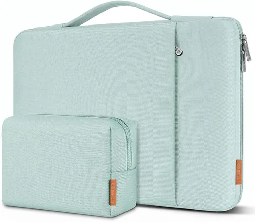 Vista 14 de DOMISO Bolsa para laptop de 13 pulgadas, funda impermeable para laptop, funda de PC, portátil para MacBook Air 13 M4, M3, M2 (2025), MacBook Pro M2