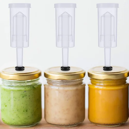 Vista 6 de Paquete de 6 candados de aire sin BPA para fermentación, elaboración de cerveza, cerveza, vino, chucrut, kimchi y otros proyectos de fermentación