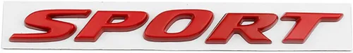Vista 6 de Zhizhong Emblema de Letra Deportiva Tapa del Maletero Logo Insignia Trasera Compatible con Accord Civic Passport 2017-2022 (Negro Brillante)