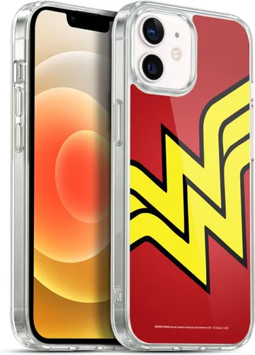 Vista 114 de Head Case Designs Funda de gel suave con licencia oficial de Wonder Woman DC Comics Classic Logos compatible con Apple iPhone 7 Plus/iPhone 8 Plus