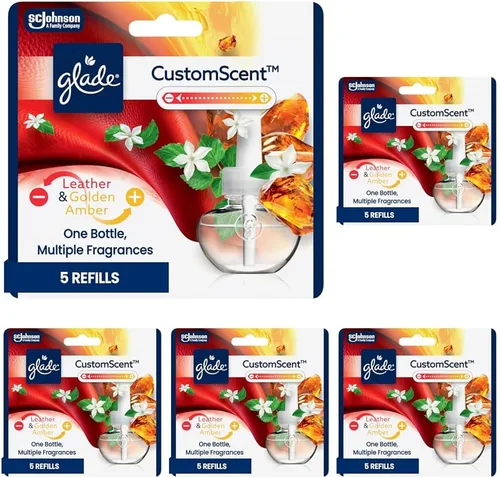 Vista 10 de Glade PlugIns Refills with CustomScent Technology, Eucalyptus & Waterlily, 1 Warmer + 2 Refills