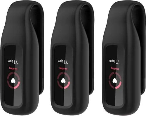 Vista 9 de FitTurn Clip para Fitbit Luxe Funda de repuesto de silicona suave Accesorios para estuche de clip Luxe (5 unidades)
