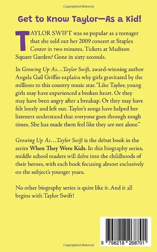 Vista 2 de Growing Up As...Taylor Swift For Readers Ages 8-12 (When They Were Kids)