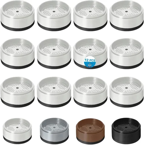 Vista 32 de Elevadores de cama de 1 pulgada, 2 pulgadas, 3 pulgadas, 4 pulgadas de alta resistencia, elevador de muebles ajustable para mesa, escritorio, sofá