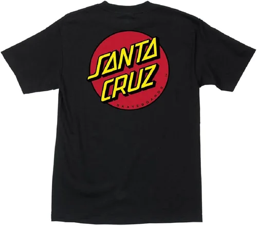Vista 2 de Santa Cruz - Camisetas para hombre con el estampado clásico de la marca, modelo Classic Dot
