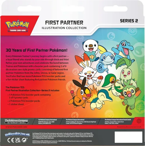 Vista 2 de Pokémon TCG: Colección de Ilustraciones de Primera Partner —Serie 2