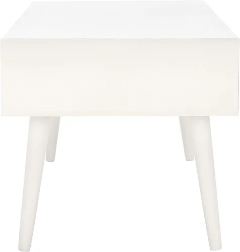 Vista 11 de Safavieh Home Collection Mozart Mid-Century - Mesa auxiliar rectangular con 2 cajones
