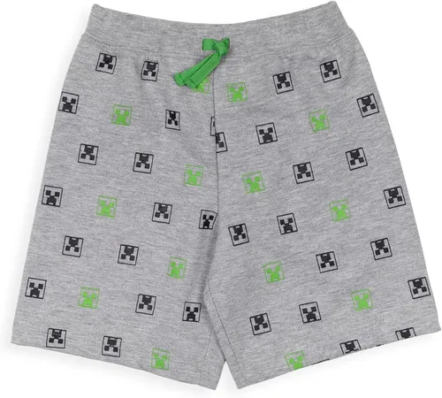 Vista 9 de Minecraft Conjunto de pantalones cortos de rizo francés para niños
