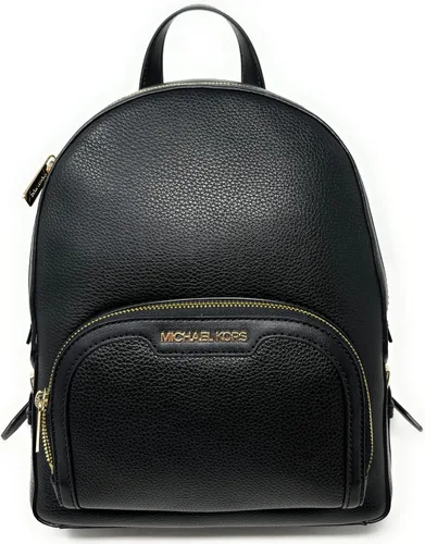 Vista 2 de Michael Kors Jaycee Medium Logo Backpack (Black)