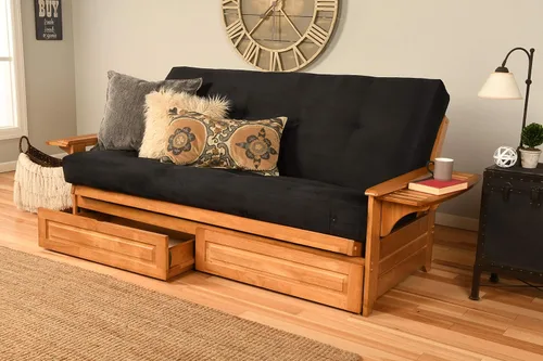 Vista 13 de Kodiak Furniture - Juego de futón, blanco, Madera Tela, Canadá