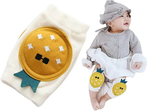 Vista 9 de Protectores de rodilla para gatear, unisex para bebés, antideslizantes, rodilleras para niños pequeños, cubierta protectora de seguridad