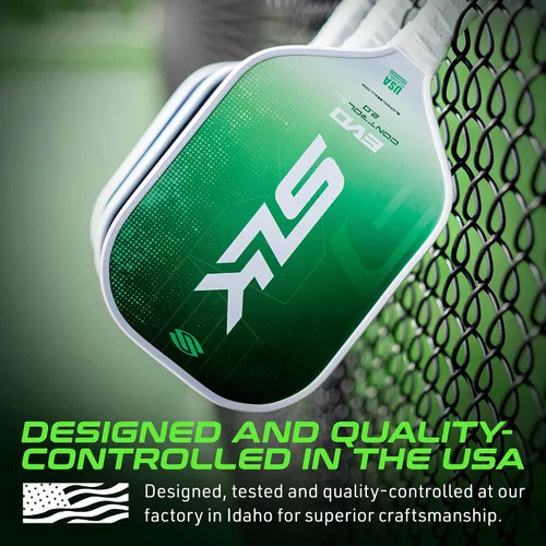Vista 3 de Selkirk Sport SLK Evo Pickleball Paletas Evo Power, control e híbrido Pala de pickleball de fibra de vidrio o fibra de carbono