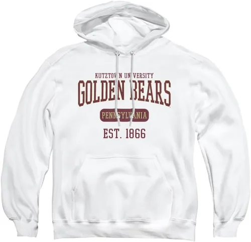 Vista 419 de LOGOVISION Colección de sudaderas con capucha unisex con diseño oficial de Collegiate Est. Date para hombres y mujeres