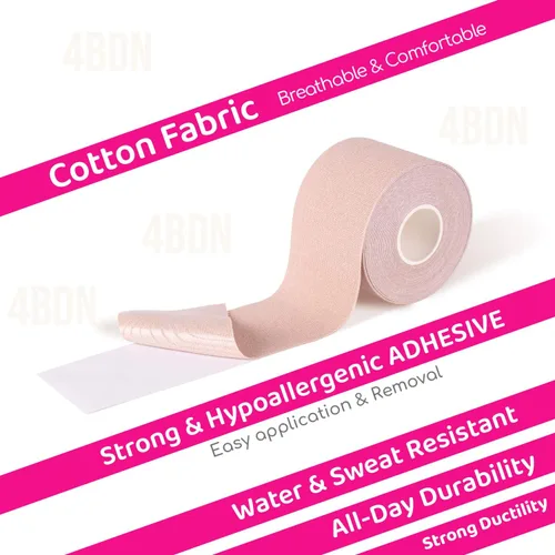 Vista 2 de Breast Lift Tape for Lift Fashion Bra Alternative of Breasts Achieve Lift and Push up in All Fabric