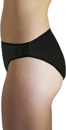 Vista 2 de Underworks Paquete de 10 ropa interior desechable 100% algodón para mujer, para viajes, estancias en hospital, emergencias