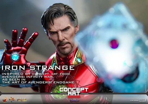 Vista 12 de Hot Toys 1:6 Iron Strange - El arte de los Vengadores: Endgame