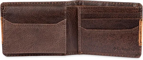 Vista 18 de Columbia Billetera plegable para hombre, múltiples ranuras para tarjetas, ventana de identificación