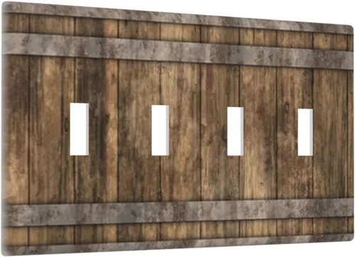Vista 108 de Placa de pared de 1 cuadrilla, diseño de playa, océano, amanecer, mar, atardecer, cubierta de interruptor de luz en blanco, decorativo, sin