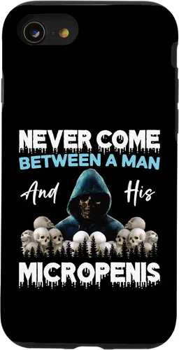 Vista 18 de Funda divertida para iPhone 16 Man and Micropenis Cringe Weird Stupid Meme