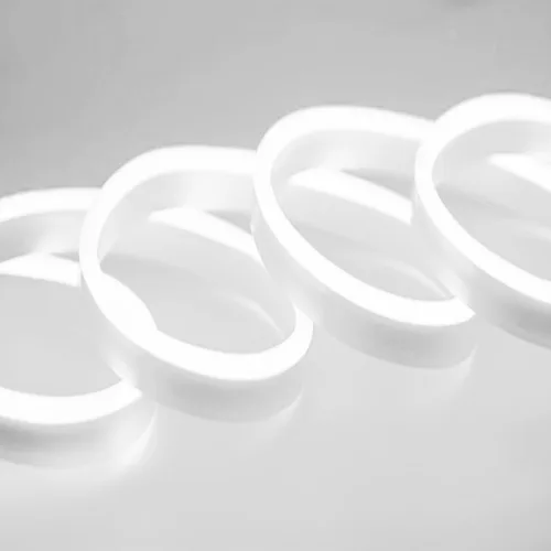 Vista 11 de Tira de luces LED de neón, cuerda de luz de neón LED, tira de luz flexible para exteriores, 13000LM DC 12V 16.4 pies 2835 600 luces LED de barra