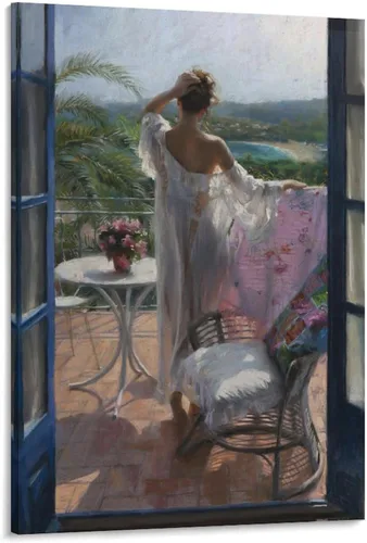 Vista 75 de Vicente Romero Redondo - Póster de pinturas artísticas de pared (32) marcos de fotos, regalos, lienzo, arte de pared, impresiones decorativas