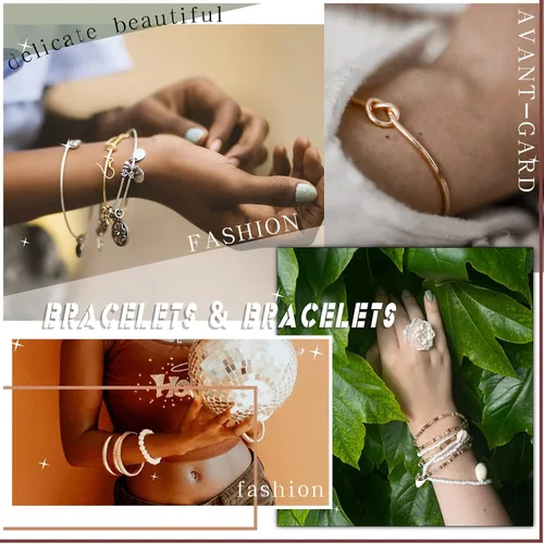 Vista 7 de Zeshimb Pulsera Hamsa de ojo turco con cuentas de cristal, pulsera de mano de Fátima elástica lateral con ojo azul Hamsa, pulsera turca de mal