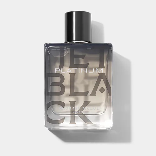 Vista 6 de Michael Malul Jet Black Platinum Eau de Parfum para Hombre - 0.3 fl oz Tamaño Viaje