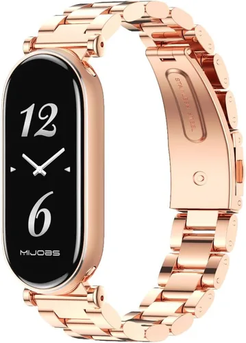 Vista 19 de Correa para Xiaomi Mi Band 10/9/8, Correa de Reemplazo Transpirable para Mi Fit Band 9, Correas de Pulsera Inteligente, Pulsera de Tobillo para Negro